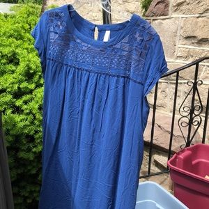 Blue Xhilaration dress